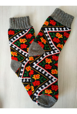 Женские шерстяные носки Орнамент-2 2628